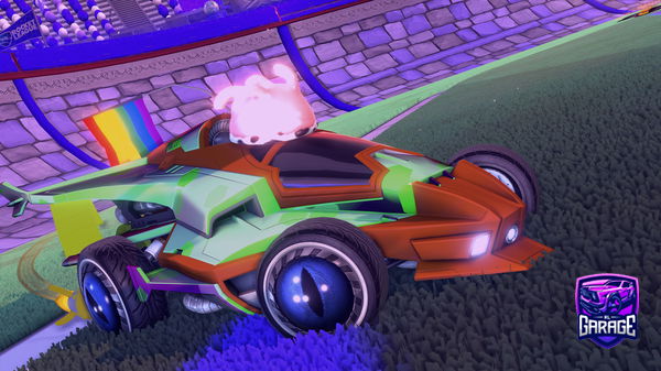A Rocket League car design from FLP_Math_