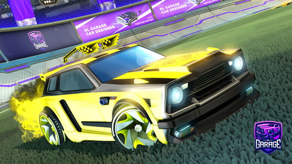 A Rocket League car design from Pu-Tang