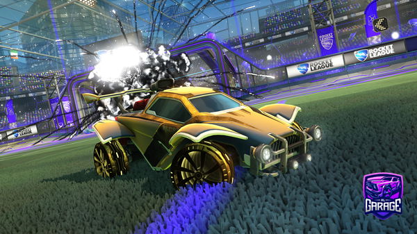 A Rocket League car design from Kroedis