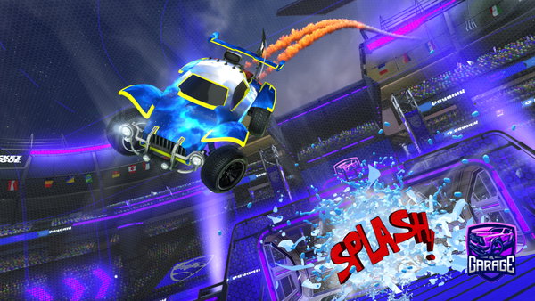 A Rocket League car design from notrealbuiltduf