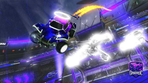 A Rocket League car design from Zabronski