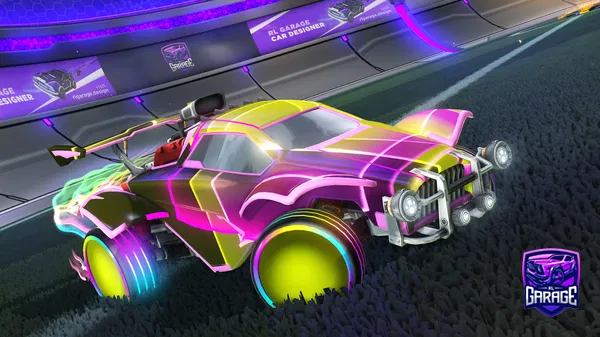 A Rocket League car design from -Pro10s08-