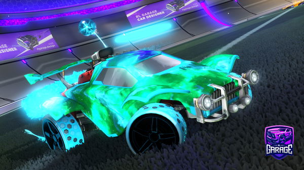 A Rocket League car design from Eightsphere101