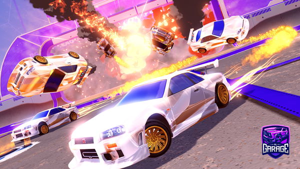 A Rocket League car design from andrezinhocoelho