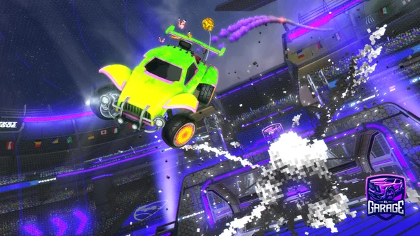 A Rocket League car design from WFC_NOXY