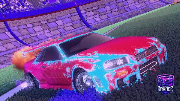 A Rocket League car design from KBDH_TAMER