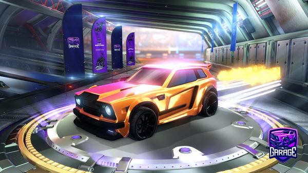 A Rocket League car design from nthnRL_