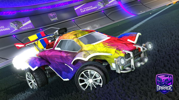 A Rocket League car design from TheOGPipe