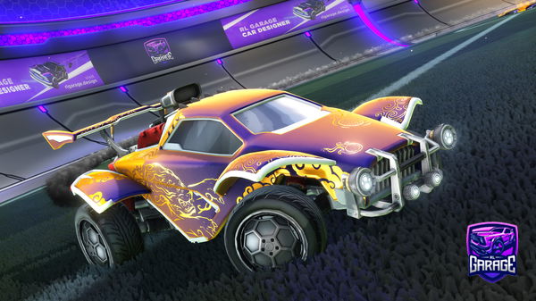 A Rocket League car design from Midrush