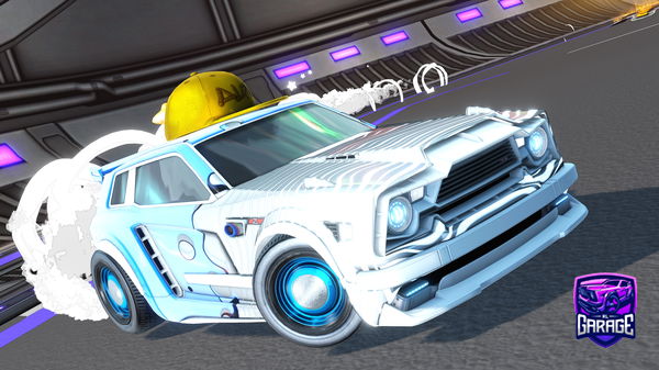 A Rocket League car design from MantarayNintendoSwitch