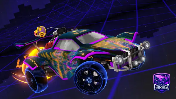 A Rocket League car design from ItsGiuze