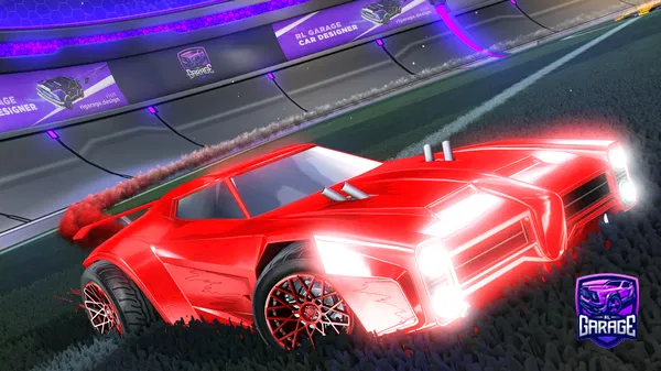 A Rocket League car design from Shatterrred