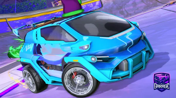 A Rocket League car design from the_seb