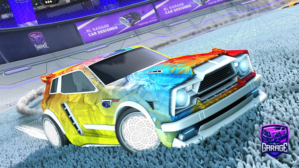 A Rocket League car design from GlcticAcid