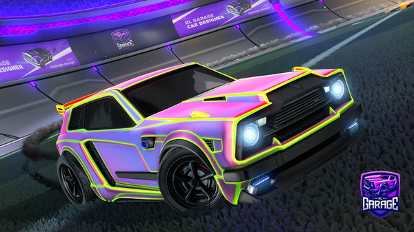A Rocket League car design from Soy_VlzZ
