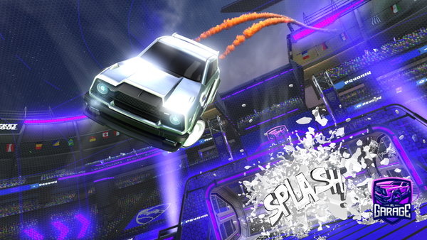 A Rocket League car design from Kurux