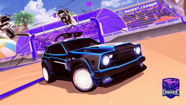 A Rocket League car design from Suhaib1030