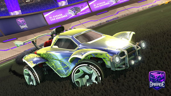 A Rocket League car design from pring1es5448