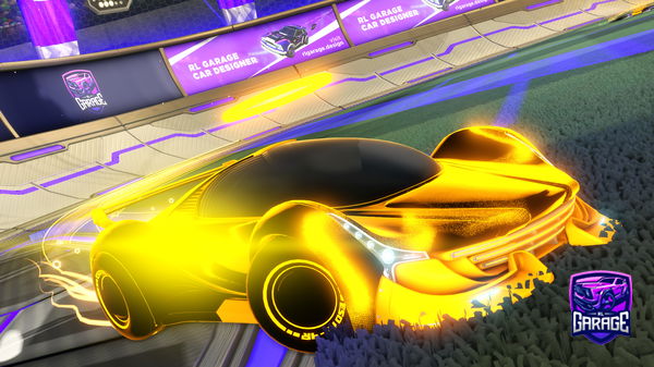A Rocket League car design from Rafy120aun