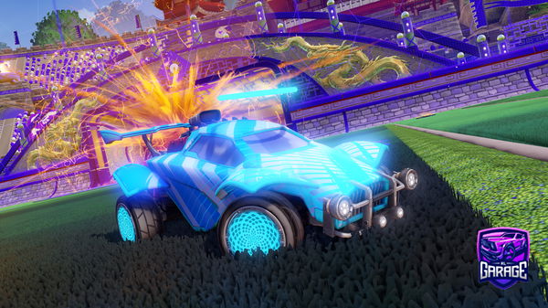 A Rocket League car design from Flkdjdkej