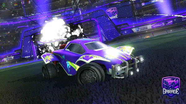 A Rocket League car design from ETJuniors