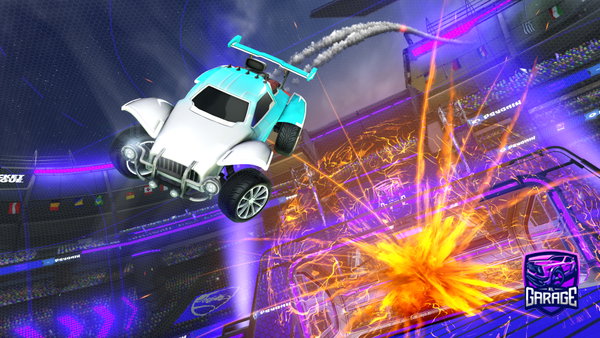 A Rocket League car design from Viki1009