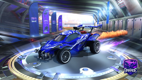 A Rocket League car design from AllianceLunasola