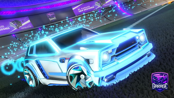 A Rocket League car design from Saynix