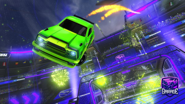 A Rocket League car design from Rl-zombie