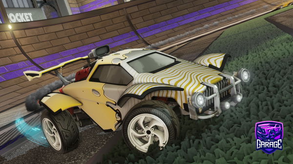 A Rocket League car design from Sytux132