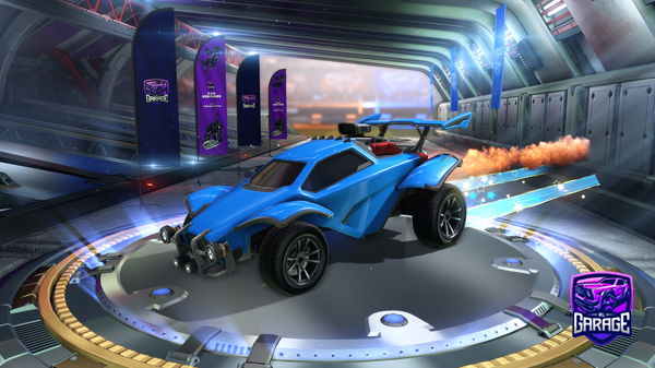 A Rocket League car design from skykyd