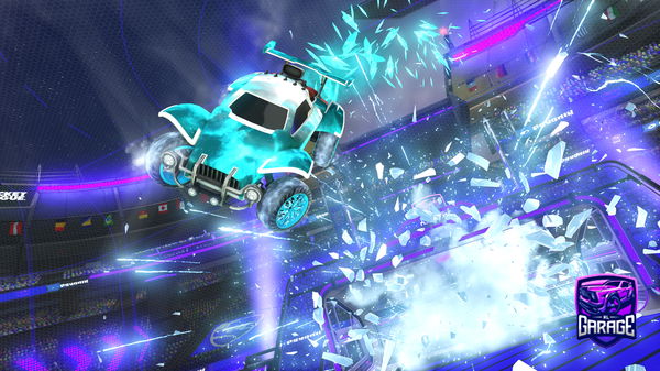 A Rocket League car design from Benros