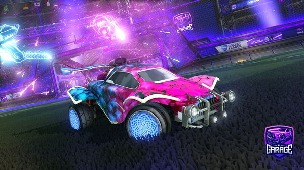 A Rocket League car design from SantanJM