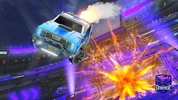 A Rocket League car design from sSwampMeat