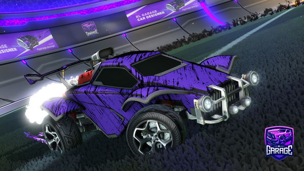 A Rocket League car design from IGqlxy