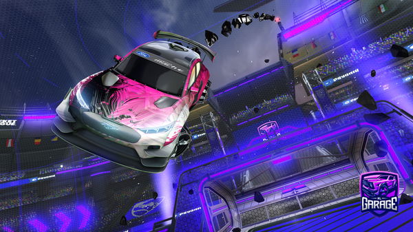 A Rocket League car design from looreema