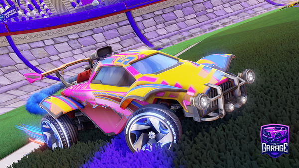 A Rocket League car design from skajp