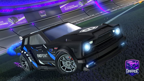 A Rocket League car design from noahroserl