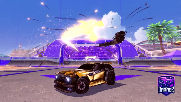 A Rocket League car design from reflexist