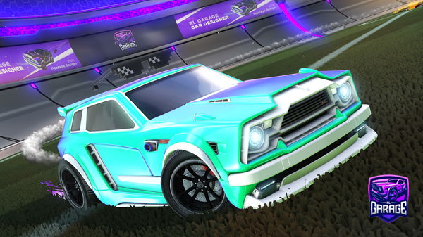 A Rocket League car design from MOZA_the_legend