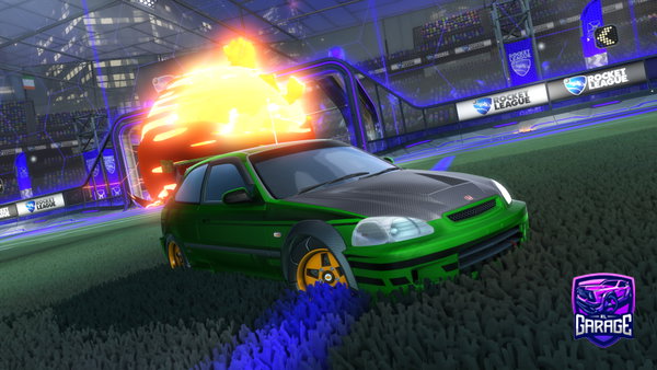 A Rocket League car design from nawasgnsg