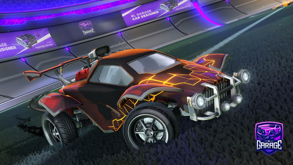 A Rocket League car design from Sprinklez