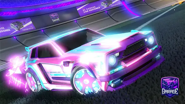 A Rocket League car design from ONEPUNCHCAR