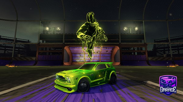 A Rocket League car design from Morneau