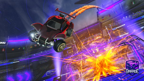 A Rocket League car design from LDRSong