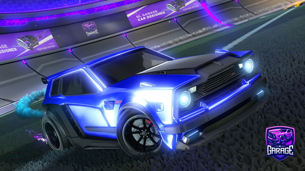 A Rocket League car design from Umbaporlator