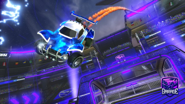 A Rocket League car design from My_heart