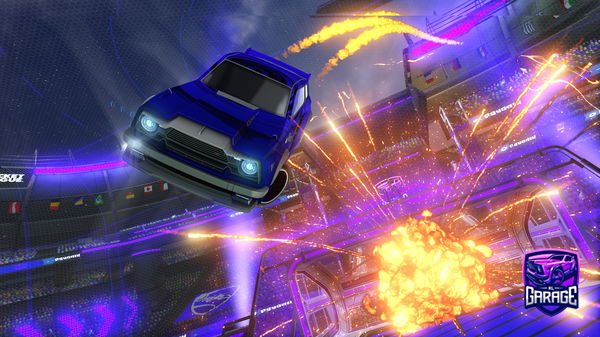 A Rocket League car design from Caca-25