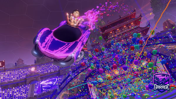 A Rocket League car design from ETJuniors