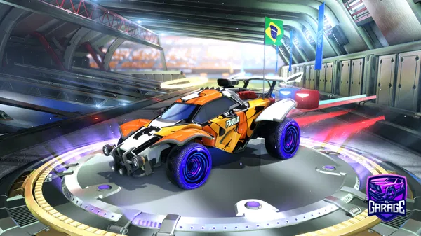 A Rocket League car design from ShadowNoir2024